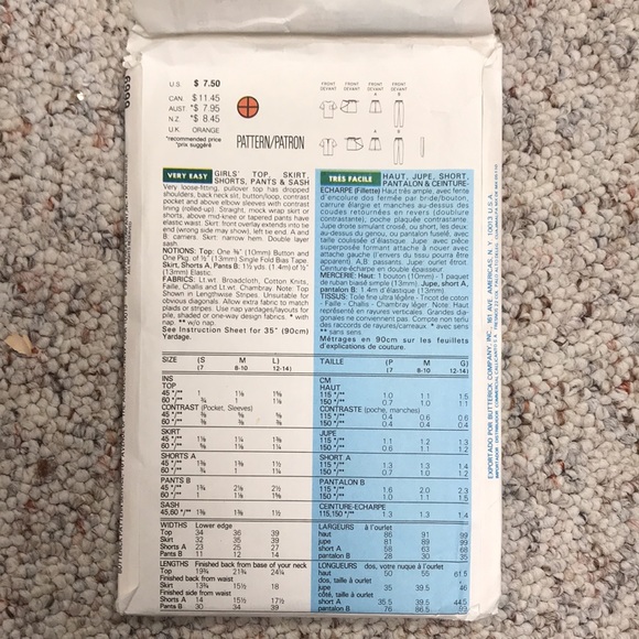 Vintage kids sewing patterns - Picture 3 of 11